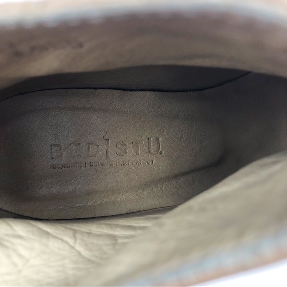 Bed Stu Onset Leather Peeptoe Booties - Picture 13 of 13